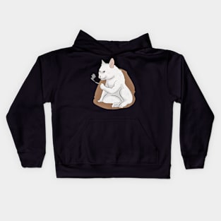 Smoking Cat Kids Hoodie